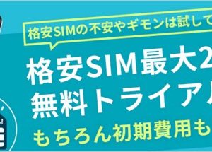 U-mobileの格安SIMが最大二ヶ月タダ。初期費用も解約金も全部0円！！