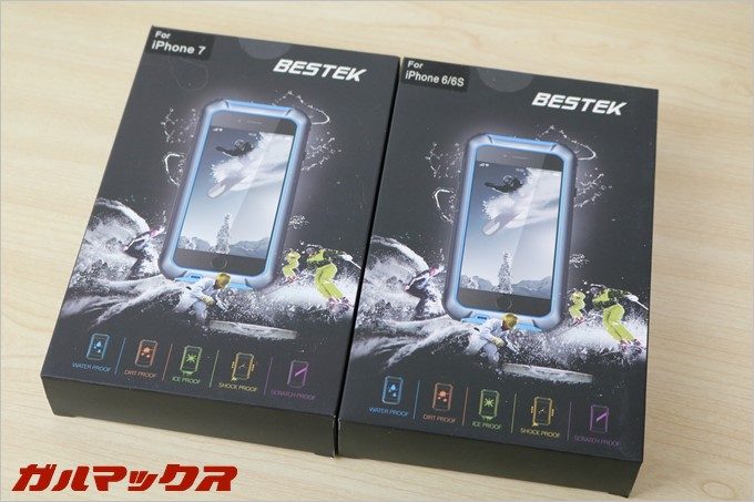 BESTEKの防水防塵iPhoneケース（iPhone7とiPhone6s/6用）