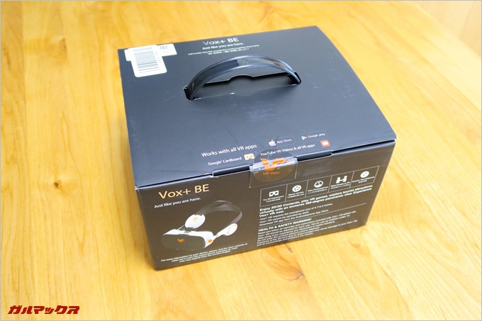 VOX PLUS BE 3DVRのパッケージ