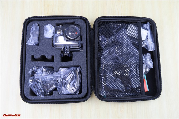 MUSON MC1Aの付属バッグには本体の他に様々なアタッチメントが付属しています。