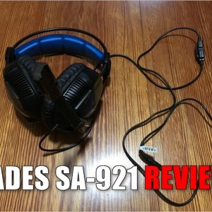 マジで2千円？コスパ抜群なゲーミングヘッドセット「SADES SA-921」のレビュー！