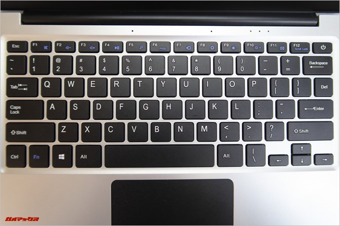 Jumper EZbook 3SEのキーボードはUS配列