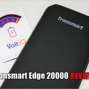 Tronsmart Edge 20000のレビュー！QC3・Huawei FCPの急速充電に対応したモバイルバッテリー