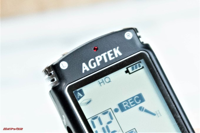AGPTEK ボイスレコーダーはフォルダを分けて録音データを保存できます。