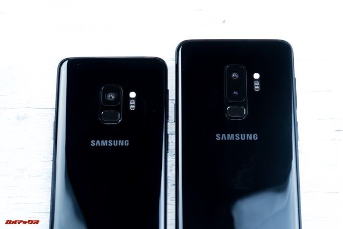 Galaxy S9はシングルカメラ、9+はダブルレンズカメラを搭載しています。