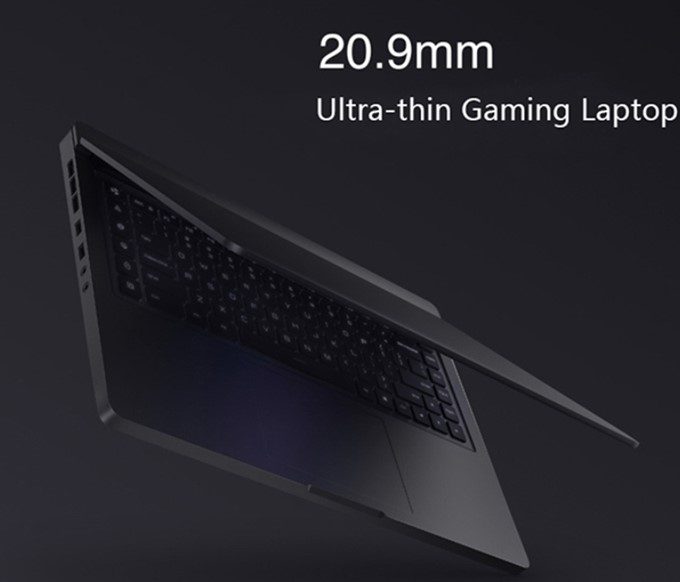 Xiaomi Mi Gamingは僅か20.1mmのサイズなので、ゲーミングパソコンの中では比較的薄型となっています。