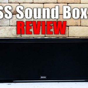Echo Dotユーザーに最適！DOSS Sound Box XLスピーカーのレビュー！
