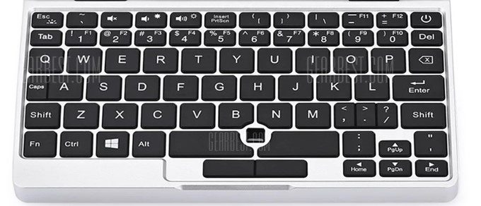 One Netbook One MixのキーボードはUS配列なのでローマ字入力が必須です。