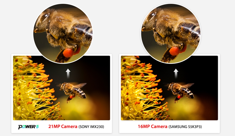 Ulefone Power 5のカメラは高画素なので細かい部分も描写可能となっています。