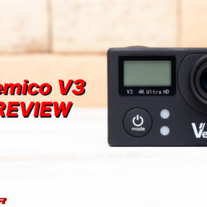 Vemico V3のレビュー！付属品が豪華なアクションカメラ入門機！