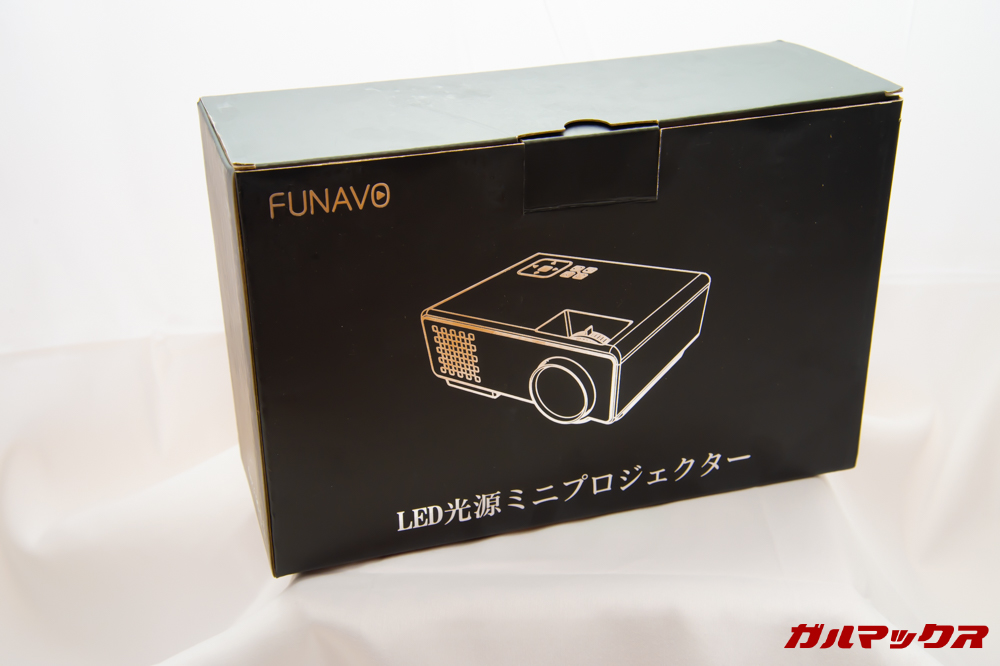 FUNAVO RD815の外箱はブラックボックス