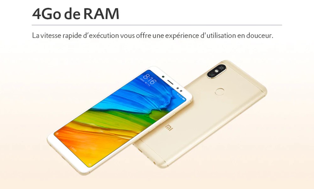Xiaomi Redmi Note 5/RAM4GB（Snapdragon 636）