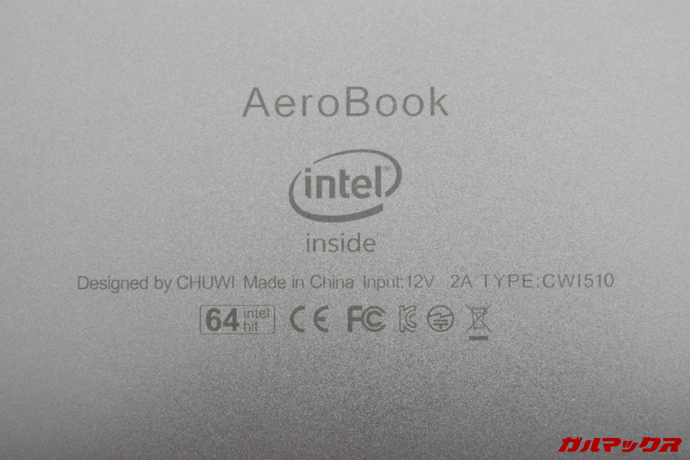AeroBookは技適マークを取得しているので日本で安心して利用できます。