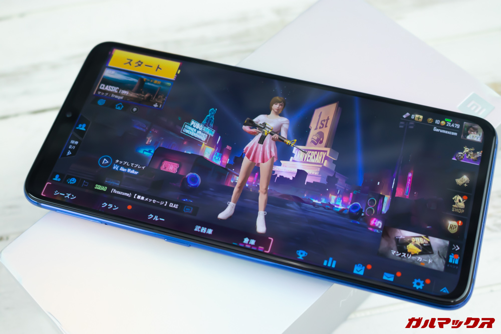 Xiaomi Mi 9でPUBG mobileをプレイ