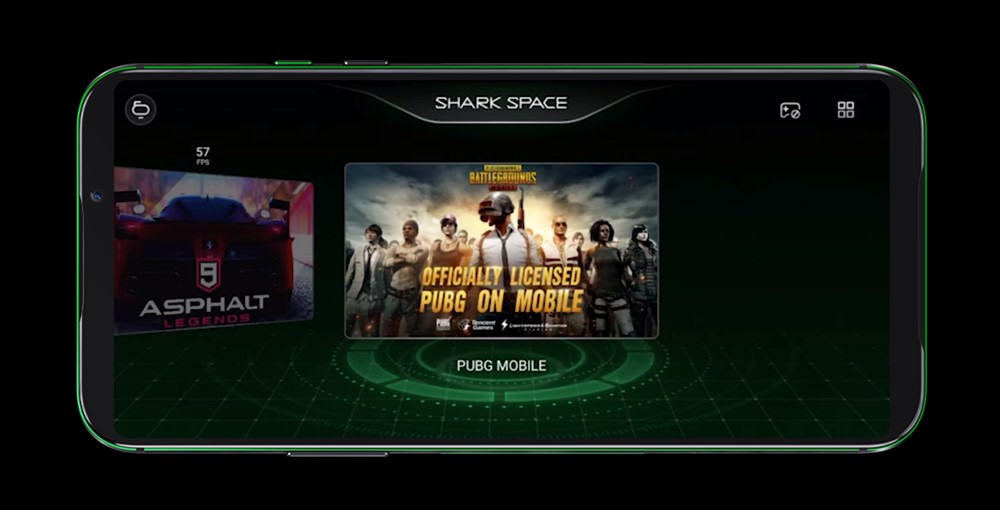 Black Shark 2はALL-NEW Shark Spaceモードを搭載
