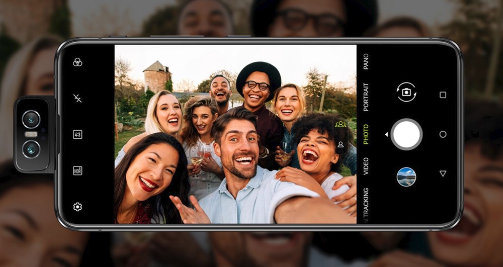 ZenFone 6は超広角撮影に対応