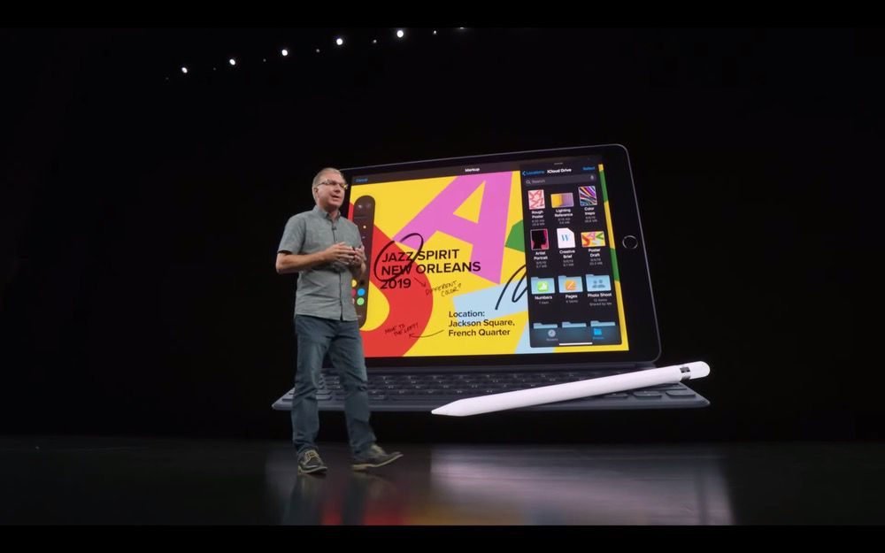 2019年iPadのApple発表会3