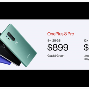 OnePlus 8 Proが登場！クアッドカメラ、Snapdragon 865搭載で899ドルから。4/21発売