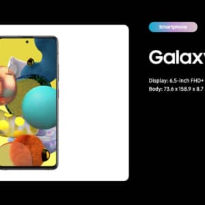 Galaxy A51 5Gが登場！6.5インチInfinity-O Display搭載の5G対応スマホ！