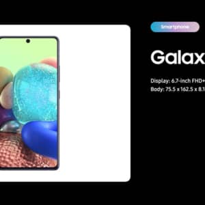 Galaxy A71 5Gが登場！6.7インチInfinity-O Display搭載の5G対応スマホ！