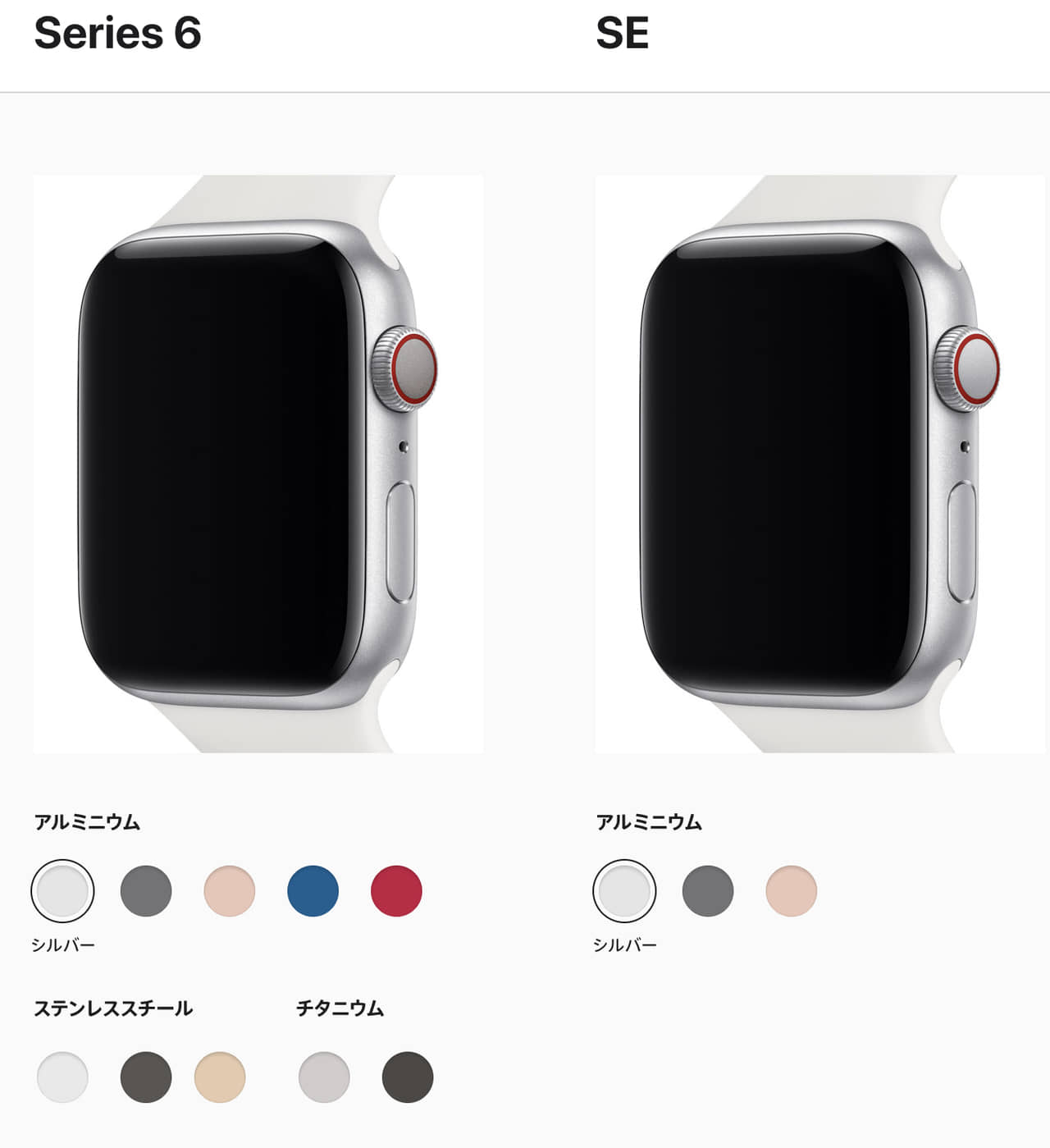 Apple Watch 6-Apple Watch SE