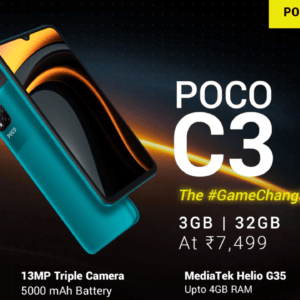 POCO C3のスペックまとめ！3眼カメラに大容量バッテリー搭載で約1.5万円のエントリーモデル！