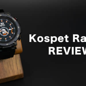 Kospet Raptorのレビュー。タフネスデザインのよくある激安スマートウォッチ