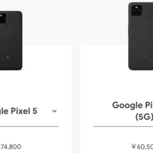 Pixel 5とPixel 4a（5G）どっちがオススメ？仕様の違いを比較！