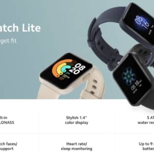 Xiaomi Mi Watch Liteが発表！GPS内蔵で最大9日間のバッテリー持ち。発売日は近日？
