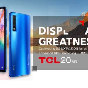 「TCL 20 5G」発表！動画ストリーミング重視のスマホ、発売日は1月頃
