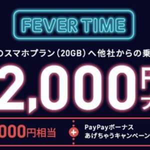 LINEMOへの乗り換えは週末がオススメ！最大1.2万円のPayPayボーナス貰える！