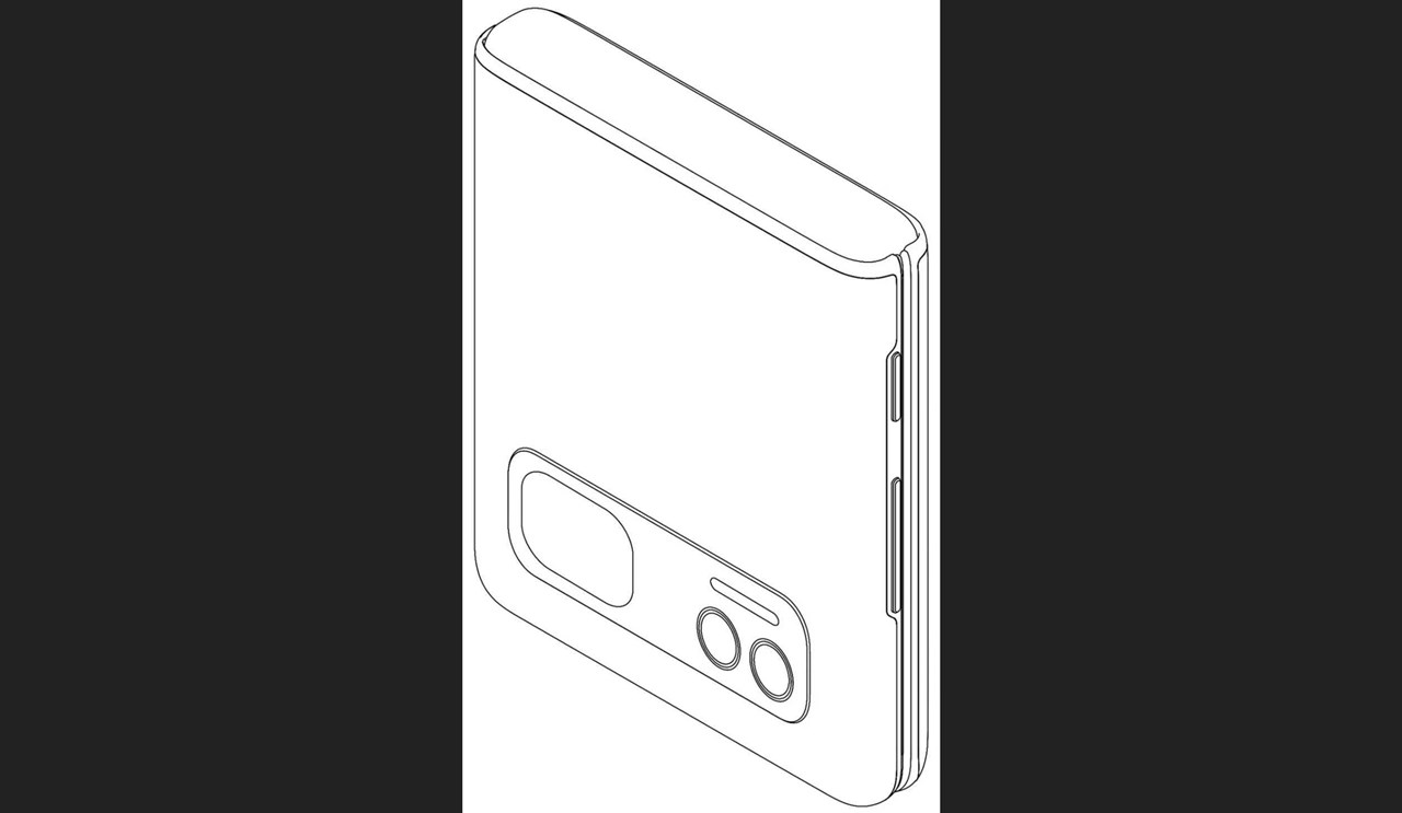 Xiaomi 折り畳みスマートフォン 特許図面