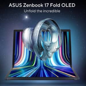 ASUS「Zenbook 17 Fold OLED」発表！Alder Lake世代のCPUを搭載した折り畳みPCの詳細をチェック！