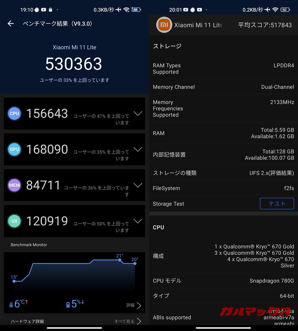 Xiaomi Mi 11 Lite 5G antutu-03221426