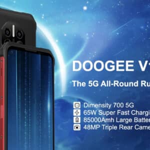 「DOOGEE V11」発表。65W充電に対応した8,500mAhバッテリー搭載のタフネスモデル