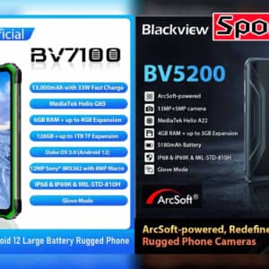 Blackview「BV7100」「BV5200」発表！Android 12対応タフネススマホ！
