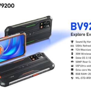 Blackview「BV9200」発売！Helio G96、最大120Hz画面、背面LEDランプ搭載のタフネススマホ