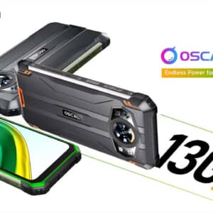 Blackview「OSCAL S80」発表！13,000mAhで逆充電対応！モバイルバッテリーにもなるタフネススマホ