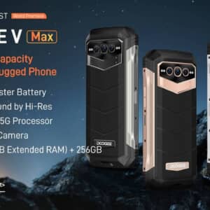 「DOOGEE V Max」発表！Dimensity 1080搭載！バッテリーは2.2万mAhとチート級の特大容量！