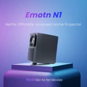 Netflix公式ライセンス取得のプロジェクター「Emotn N1」が登場！