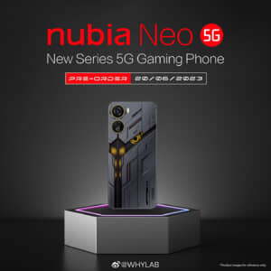 Nubia Neo 5Gが6/20リリース！200ドル台のゲーミングスマホ