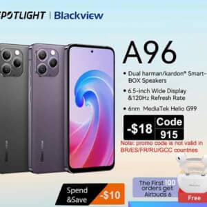 Blackview A96がセールで約2.3万円！Helio G99のiPhoneルックスなミドルレンジスマホが安い