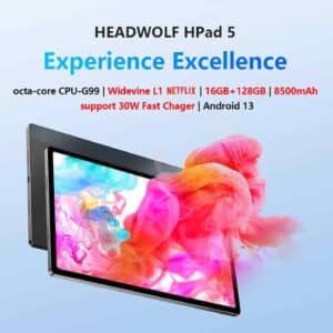 HEADWOLF HPad 5のスペック・対応バンドまとめ！Helio G99搭載、NetflixもOKなWidevine L1対応の10型モデル