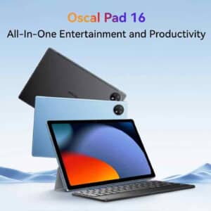 OSCAL Pad 16のスペック・対応バンドまとめ！クアッドスピーカー搭載、Widevine L1対応の10型タブレット