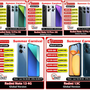 Redmi Note 13 Proシリーズが激安に！日本でも売ってる13 Pro+ 5Gは346ドル！