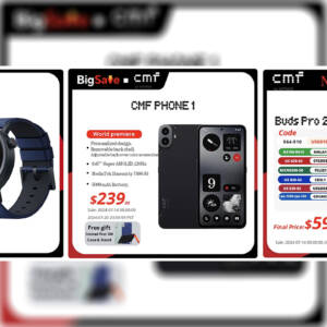 PR：CMF Phone 1が遂に初売り！CMF Watch Pro 2、CMF Buds Pro 2も割引