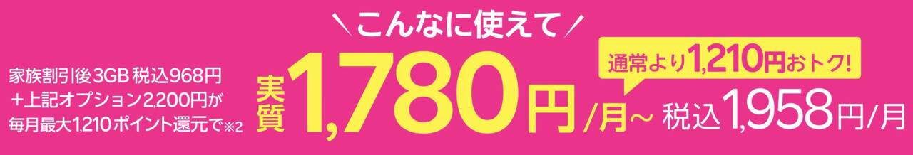 楽天モバイルの最強シニアプログラム