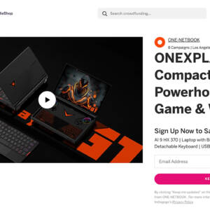 次はキーボード着脱！8.8型の携帯ゲームPC「ONEXPLAYER G1」がもうすぐ出るっぽい！