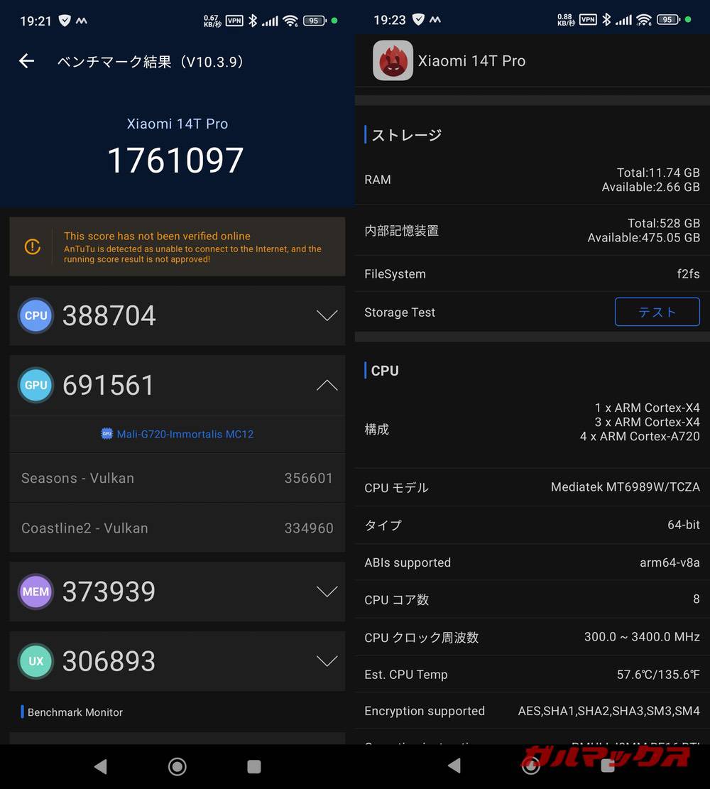 Xiaomi 14T Pro antutu-12031244