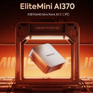 13cm四方の大きさでRyzen AI 9 HX 370搭載！？Minisforum EliteMini AI370のスペックまとめ！